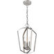 Ivey Lake 3 Light 11 inch Satin Nickel Pendant Ceiling Light